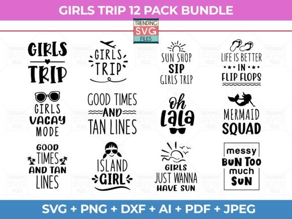 Girls Trip Svg Bundle: A Practical Resource for Creative Projects
