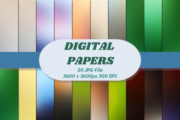 Gradient 32 Background Digital Papers: A Versatile Toolkit for Modern Creators