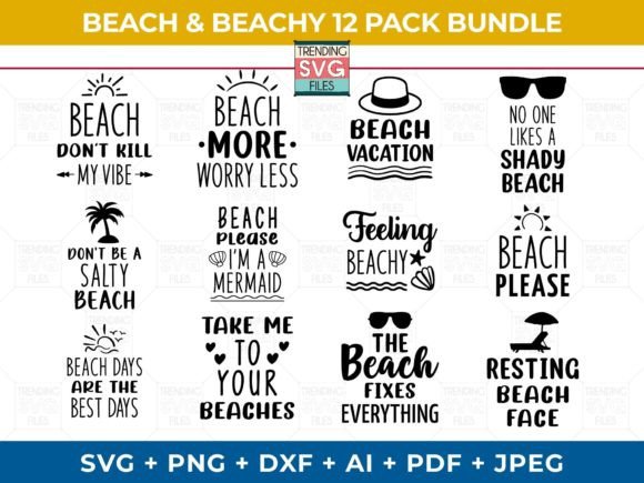 Unlocking Creative Potential with the Beach Svg Bundle: A Comprehensive Guide to Multi-Format Digital Assets